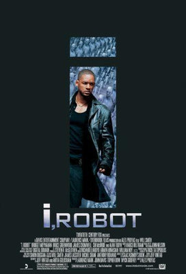 I Robot movie poster Metal Print 8in x 12in