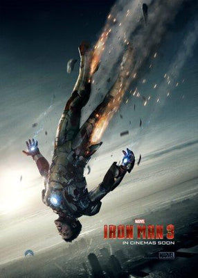 Ironman 3 Metal Print 8in x 12in