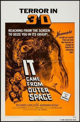 It Came From Outer Space movie poster Metal Print 8in x 12in