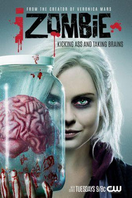 Izombie poster tin Metal Print Wall Art