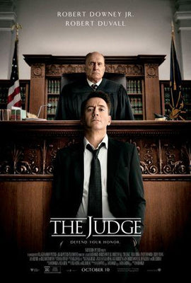 Judge The Robert Downey Jr Metal Movie Poster 8in x 12in The Poster Depot