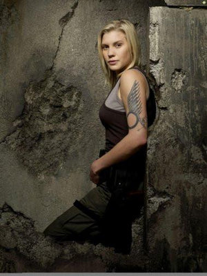 katee sackhoff Metal Poster Print 8in x 12in 12"x16" The Poster Depot
