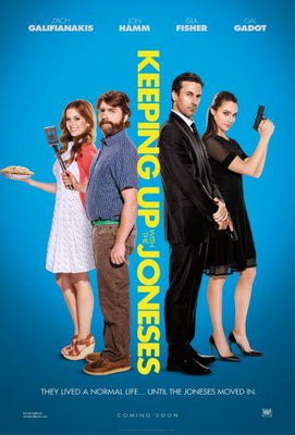 Keeping Up With The Joneses Metal Print 8in x 12in