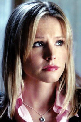 kristen bell Metal Poster Wall Art 8in x 12in 12"x16" The Poster Depot