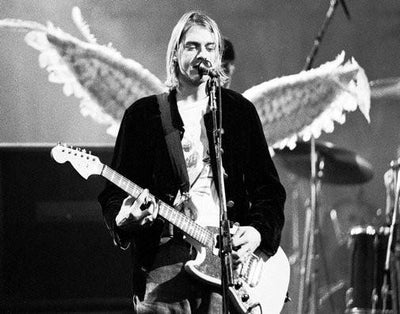 Kurt Cobain poster tin Metal Print Wall Art