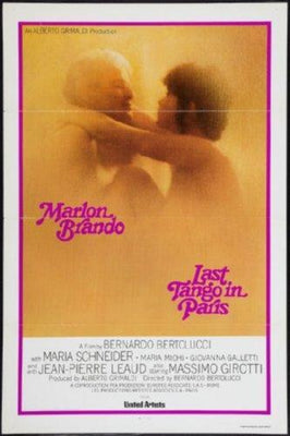 Last Tango In Paris movie poster Metal Print 8in x 12in