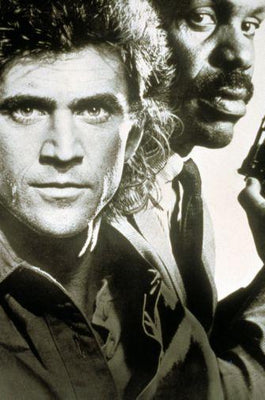 Lethal Weapon Metal Movie Poster 8in x 12in The Poster Depot