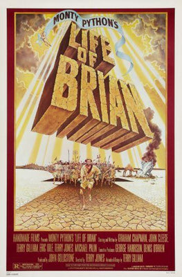 Life Of Brian Metal Movie Poster 8in x 12in