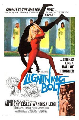 Lightning Bolt Metal Poster Choose Style The Poster Depot