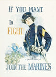 Marine Recruitment Metal Poster Print 8in x 12in 12"x16" The Poster Depot
