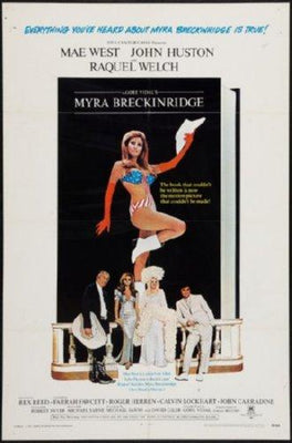 Myra Breckinridge Metal Movie Poster 8in x 12in