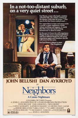 Neighbors Metal Movie Poster 8in x 12in