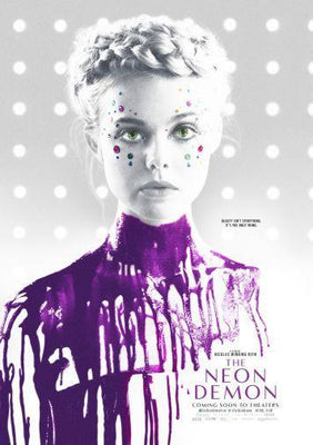 The Neon Demon movie poster Metal Print 8in x 12in
