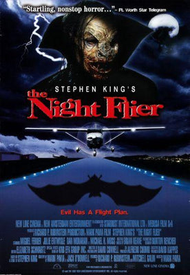 Night Flier Metal Movie Poster 8in x 12in The Poster Depot