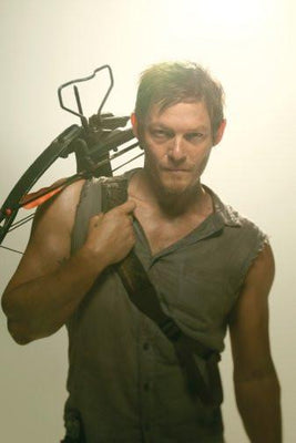 norman reedus poster tin Metal Print Wall Art