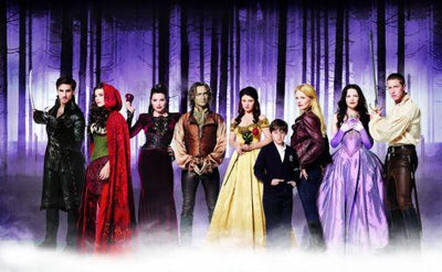 Once Upon A Time Metal Poster Print 8in x 12in 12"x16" The Poster Depot