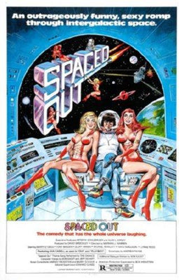 Spaced Out (Outer Touch) Metal Movie Poster 8in x 12in