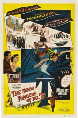 5000 Fingers Of Dr T. Movie Poster 16x24