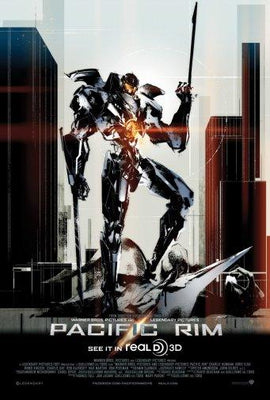 Pacific Rim Metal Movie Poster 8in x 12in