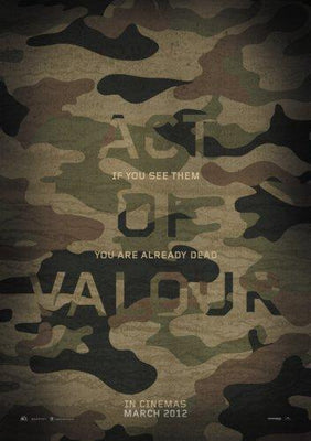 Act Of Valor Metal Movie Poster 8in x 12in
