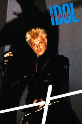 Billy Idol Metal Poster Print 8in x 12in 12"x16" The Poster Depot