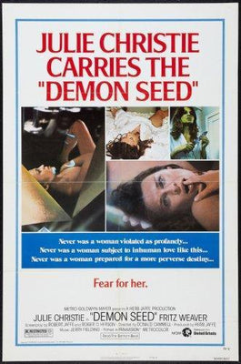 Demon Seed movie poster Metal Print 8in x 12in