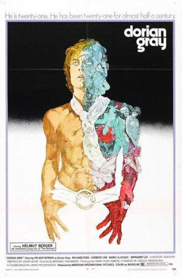 Dorian Gray movie poster Metal Print 8in x 12in