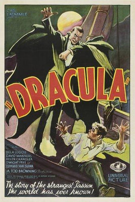 Dracula Metal Movie Poster 8in x 12in