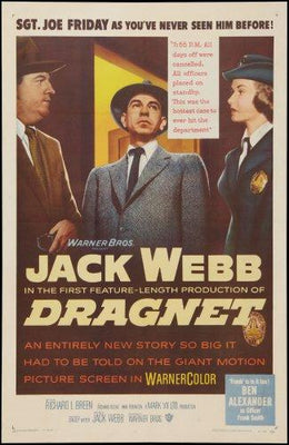 Dragnet Metal Movie Poster 8in x 12in