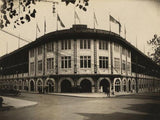 Forbes Field poster tin Metal Print Wall Art