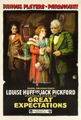 Great Expectations Metal Movie Poster 8in x 12in