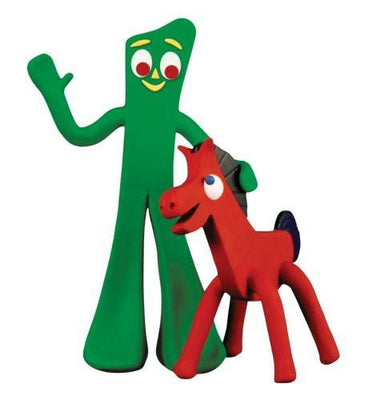 Gumby poster tin Metal Print Wall Art