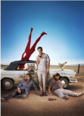 Hangover The movie poster Metal Print 8in x 12in