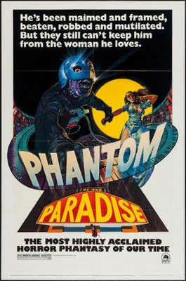 Phantom Of The Paradise Metal Movie Poster 8in x 12in