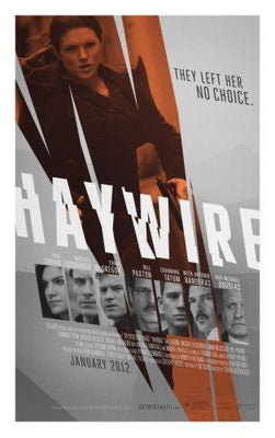 Haywire movie poster Metal Print 8in x 12in