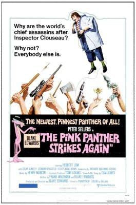 Pink Panther Movie poster (61cm x 91cm) for sale cheap United States USA