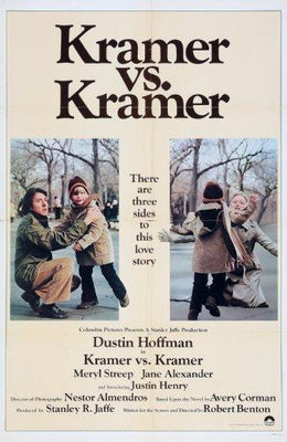 Kramer Vs Kramer movie poster Metal Print 8in x 12in