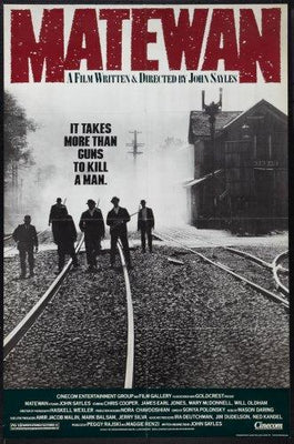 Matewan movie poster Metal Print 8in x 12in