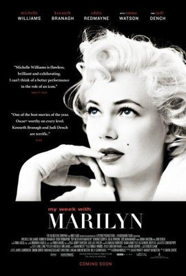 My Week With Marilyn Metal Movie Poster 8in x 12in