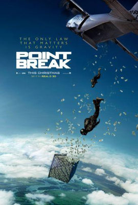 Point Break Metal Movie Poster 8in x 12in