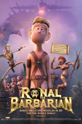 Ronal Barbarian Movie mini poster 11x17