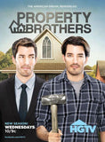 Property Brothers Metal Poster Print 8in x 12in 12"x16" The Poster Depot