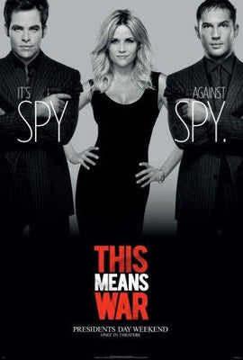 This Means War movie poster Metal Print 8in x 12in