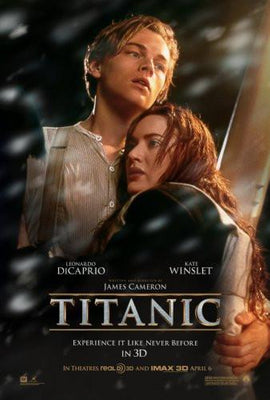 Titanic 3D Movie Poster 16x24 - Fame Collectibles
