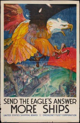 War Propaganda Metal Poster Wall Art 8in x 12in 12"x16" The Poster Depot