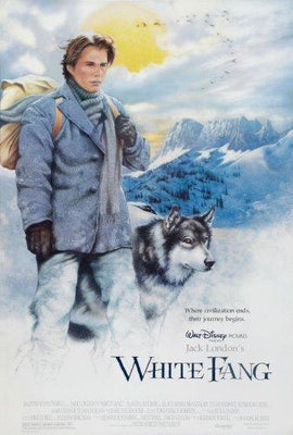 White Fang Metal Movie Poster 8in x 12in