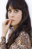 Zooey Deschanel Metal Poster Print 8in x 12in 12"x16" The Poster Depot
