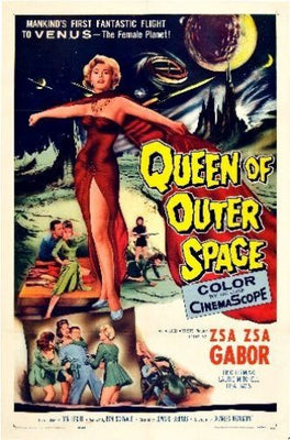 Queen Of Outer Space Poster 11inx17in The Poster Depot