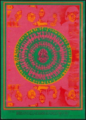 Quicksilver Messenger Service Metal Movie Poster 8in x 12in