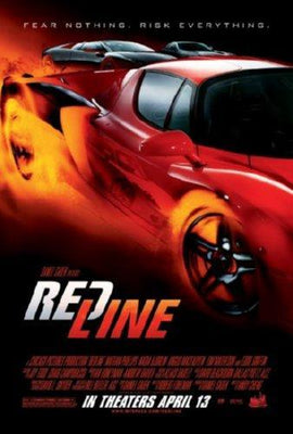 Redline movie poster Metal Print 8in x 12in